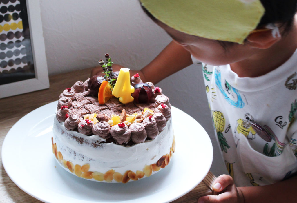 3歳 - 子供の誕生日の献立・メニュー - 手作りごはんとケーキ